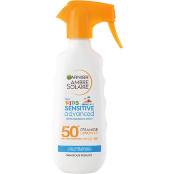Garnier Ambre Solaire Sensitive Advanced spray protector pentru copii SPF 50+