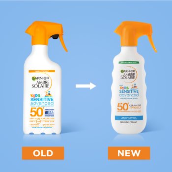 Garnier Ambre Solaire Sensitive Advanced spray protector pentru copii SPF 50+ - 1 | YEO
