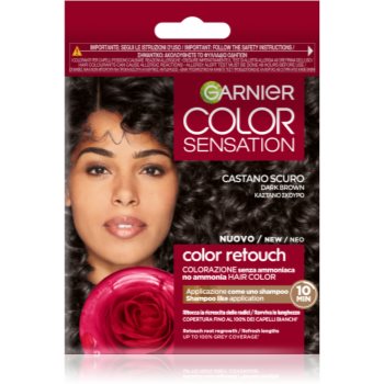 Garnier Color Sensation Retouch тональна фарба для нанесення на відрослі корені Castano Scuro 1 кс
