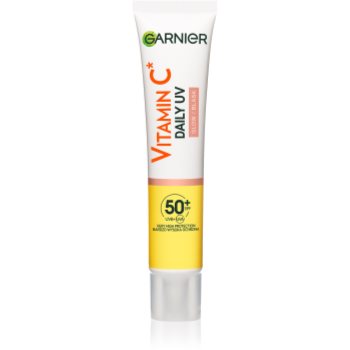 Garnier Vitamina C Daily UV nadający blask флюїд з ефектом вирівнювання SPF 50+ 40 мл