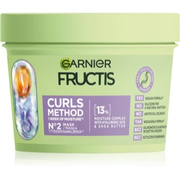 Garnier Fructis Curls Method Masca hidratanta par pentru par ondulat si cret