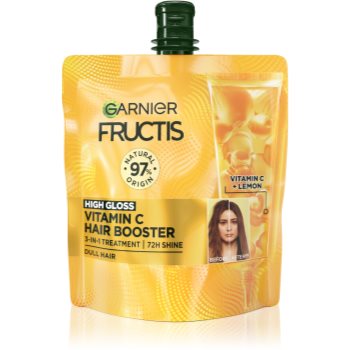 Garnier Fructis Vitamin C Hair Booster mască nutritivă pentru păr foarte uscat