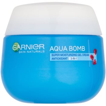 Garnier Skin Naturals Aqua Bomb gel-cremă hidratant și antioxidant 3 în 1