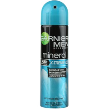 Garnier Men Mineral X-treme Ice spray anti-perspirant imagine 2021 notino.ro