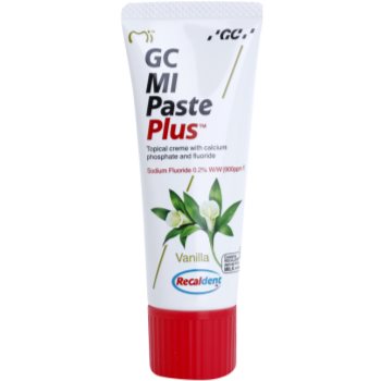 GC MI Paste Plus Crema protectoare de remineralizare pentru dinți sensibili cu flor