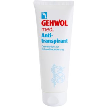 Gehwol Med crema antiperspirantă pentru a reduce transpirația pentru picioare Gehwol