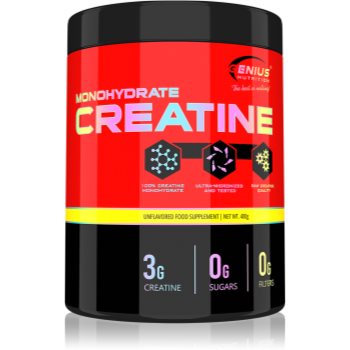 Genius Nutrition Creatine Monohydrate favorizează performanțele sportive