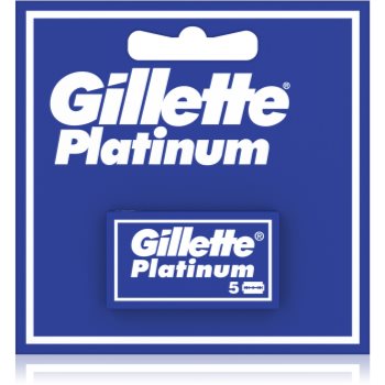 Gillette Platinum Double Edge lame de rezerva 5 bucati
