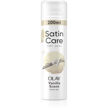 Gillette Satin Care Olay Vanilla Dream gel pentru bărbierit