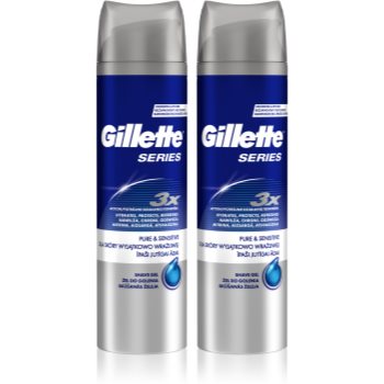 Gillette Series Pure & Sensitive gel pentru bărbierit pentru barbati imagine 2021 notino.ro