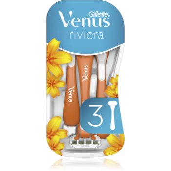 Gillette Venus Riviera aparat de ras de unica folosinta 3 pc