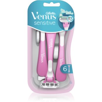 Gillette Venus Sensitive Smooth aparat de ras + lame de rezervă accesorii imagine noua