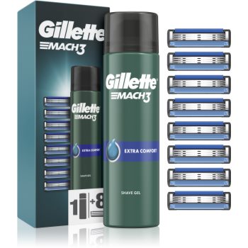 Gillette Mach3 Extra Comfort Set De Barbierit (pentru Barbati)