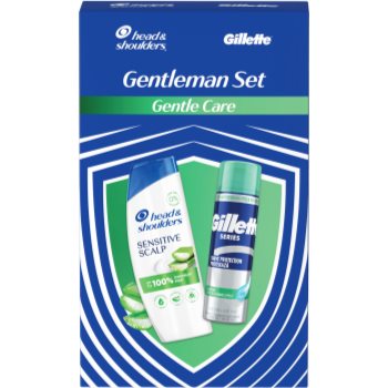 Gillette Gentleman Set Gentle Care подарунковий набір для чоловіків