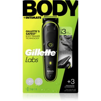 Gillette Labs i3 trimmer pentru zonele intime și corp pentru barbati