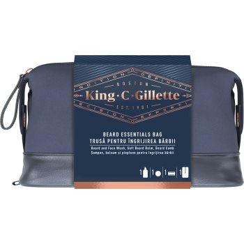 King C. Gillette Beard & Face Wash Set set cadou pentru bărbați King C. Gillette