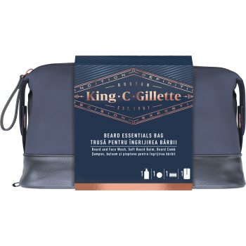 King C. Gillette Beard & Face Wash Set set cadou pentru bărbați