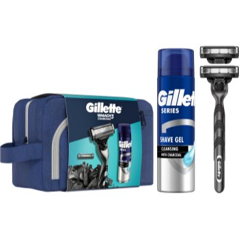 Gillette Mach3 Charcoal set cadou pentru barbati