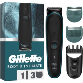 Gillette Body&Intimate i5 trimmer pentru zonele intime și corp pentru barbati