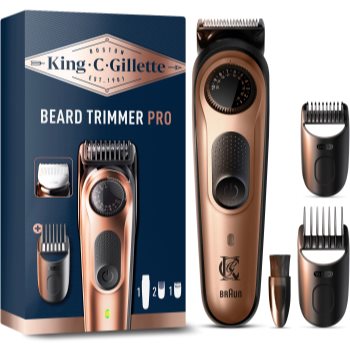 Gillette King C. Beard Trimmer PRO de tuns barba pentru barbati