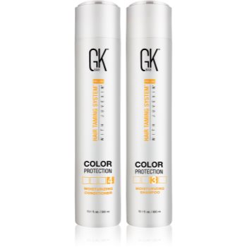 GK Hair Moisturizing Color Protection set (pentru par vopsit si deteriorat)