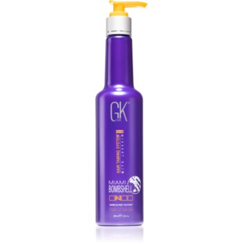 GK Hair Miami Bombshell masca hidratanta pentru netezire pentru iluminarea părului sau pentru părul cu șuvițe GK Hair