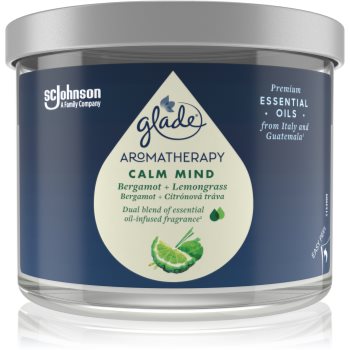Glade aromatherapy calm mind lumânare parfumată
