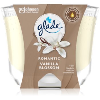 GLADE Romantic Vanilla Blossom lumânare parfumată