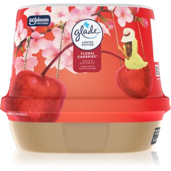 GLADE Floral Cherries gel parfumat pentru baie