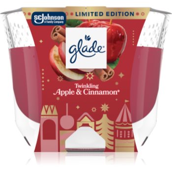 GLADE Twinkling Apple & Cinnamon lumânare parfumată (BRSTBPK_WGTU30)