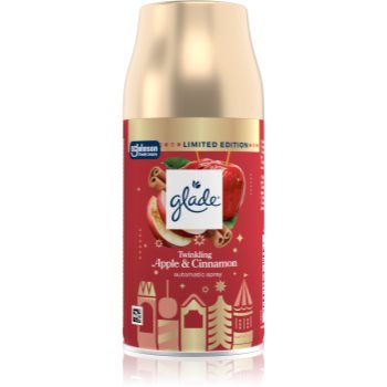 GLADE Automatic Twinkling Apple & Cinnamon automat de odorizare a aerului rezervă