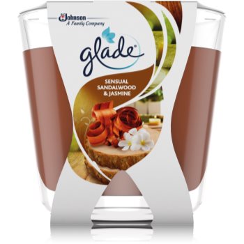 GLADE Sensual Sandalwood & Jasmine lumânare parfumată