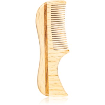 Golden Beards Eco Moustache Comb 7,5 cm pieptene din lemn pentru barba Golden Beards imagine noua