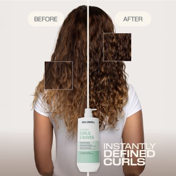 Cosmetice și accesorii, Goldwell Dualsenses Curls & Waves Bundling Shampoo șampon pentru par ondulat si cret - Sellmag.ro
