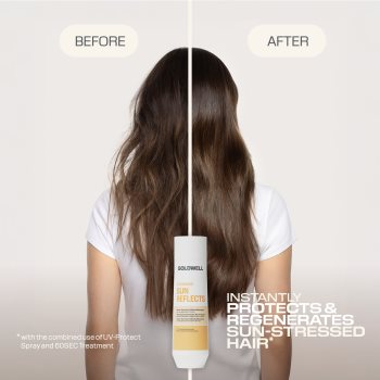 Cosmetice și accesorii, Goldwell Dualsenses Sun Reflects After-Sun a Body Shampoo 2 in 1 gel de dus si sampon dupa expunerea la soare - Sellmag.ro
