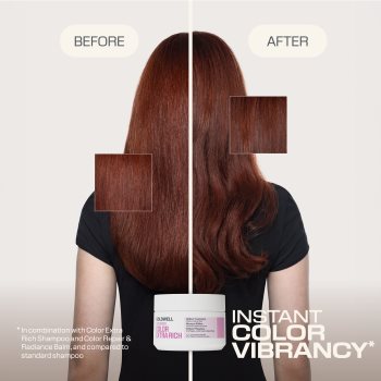Goldwell Dualsenses Color Extra Rich 60Sec Treatment tratament regenerator pentru o culoare stralucitoare Goldwell Dualsenses Color Extra Rich 60Sec Treatment tratament regenerator pentru o culoare stralucitoare - Sellmag.ro