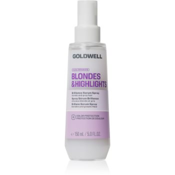 Goldwell Dualsenses Blondes & Highlights Brilliance Serum Spray ser cu efect iluminator pentru păr Goldwell Dualsenses Blondes & Highlights Brilliance Serum Spray ser cu efect iluminator pentru păr - Sellmag.ro