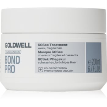 Cosmetice și accesorii, Goldwell Dualsenses Bond Pro 60Sec Treatment mască profund fortifiantă pentru păr - Sellmag.ro