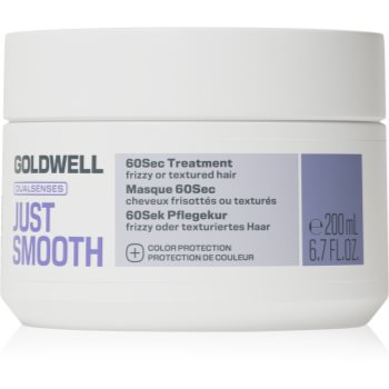 Cosmetice și accesorii, Goldwell Dualsenses Just Smooth 60 Sec Treatment masca profund reparatorie - Sellmag.ro