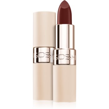 Gosh Luxury Nude Lips ruj semi-mat cu efect de hidratare