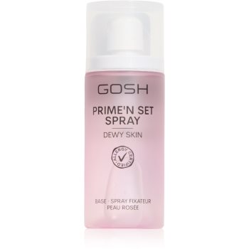 Gosh Prime\'n Set Dewy Skin spray pentru fixare și strălucire faciale