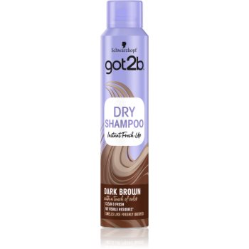 got2b Fresh it Up sampon uscat pentru nuante de par castaniu