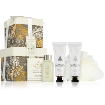 Grace Cole Luxury Bathing Bergamot Ginger & Lemongrass set cadou (pentru corp)