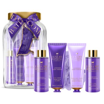 Grace Cole Luxury Bathing Lavender Sleep Therapy set cadou (pentru baie)