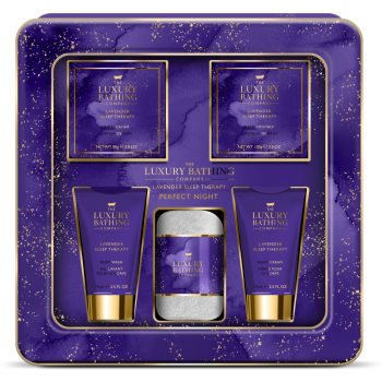 Grace Cole Luxury Bathing Lavender Sleep Therapy set cadou (pentru cadă)