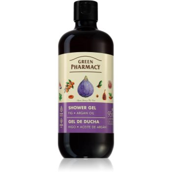 Green Pharmacy Body Care Fig & Argan Oil gel de dus hidratant cu ulei de argan