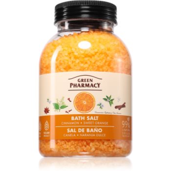 Green Pharmacy Cinnamon & Sweet orange Bath Salt sare de baie relaxanta image2