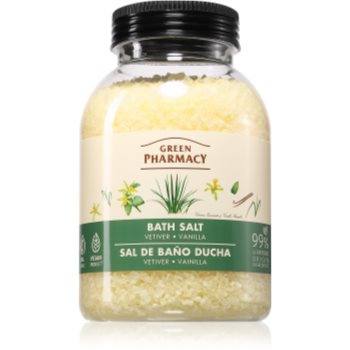 Green Pharmacy Vetiver & Vanilla Bath Salt sare de baie relaxanta