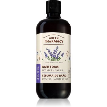 Green Pharmacy Lavender & Linseed Oil Bath Foam spuma de baie cu lavanda