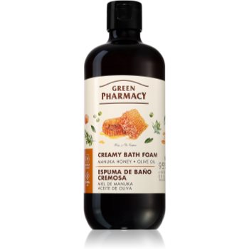 Green Pharmacy Manuka Honey & Olive Oil Bath Foam Spuma de baie cremoasa